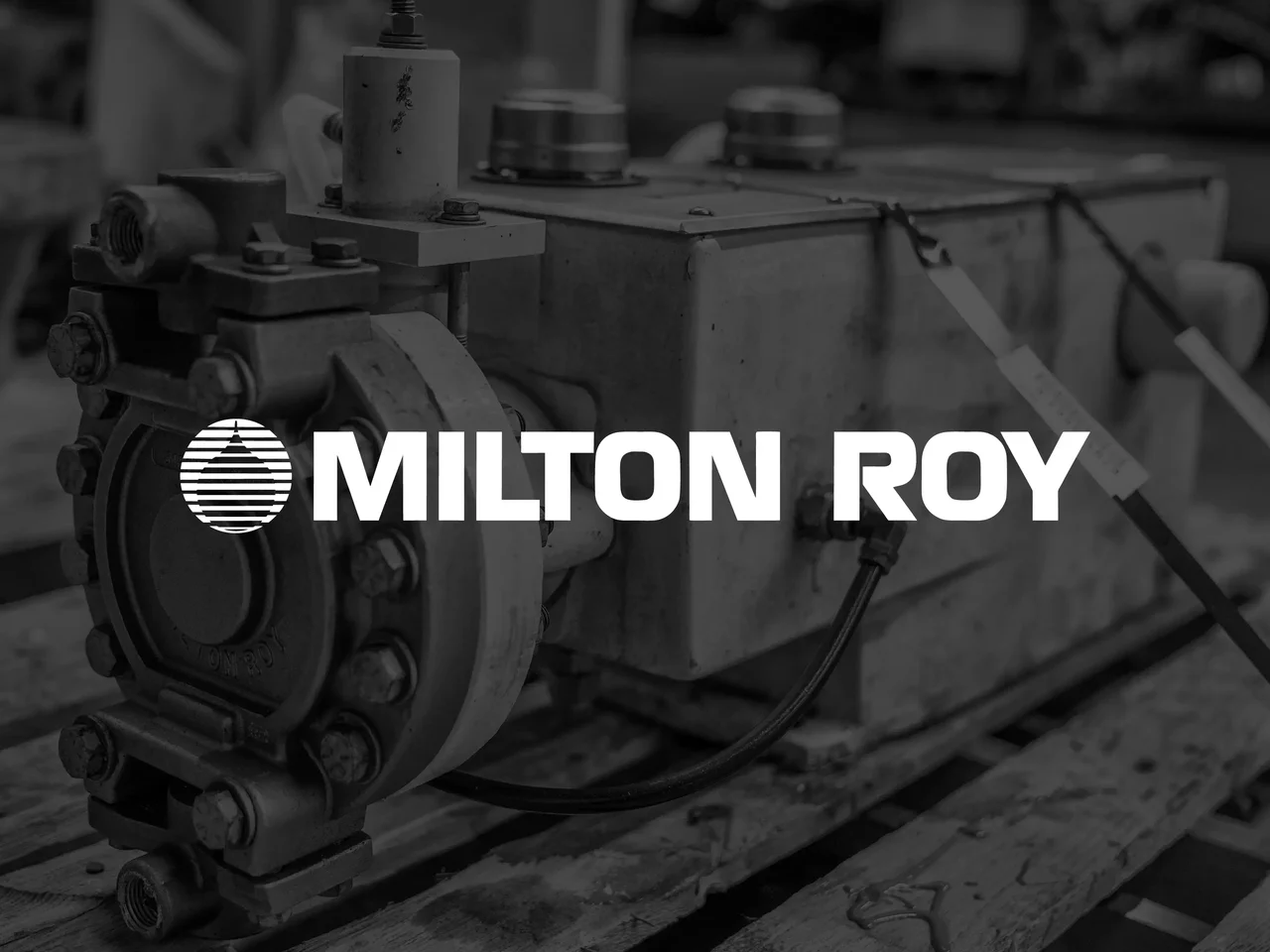Milton Roy high precision fluid engineering logo profile